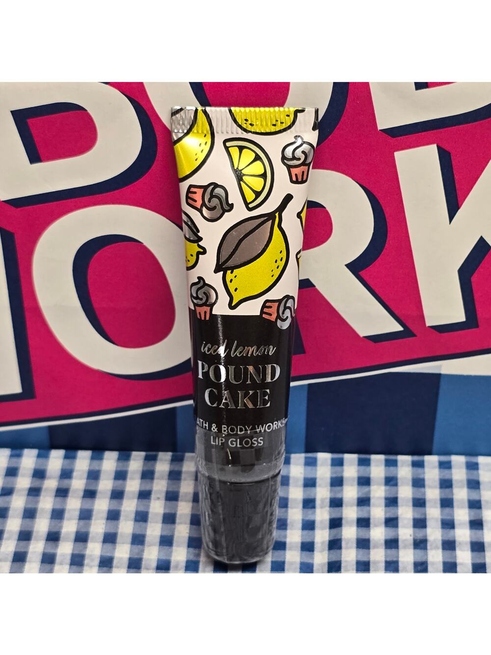 BBW Iced Lemon Pound Cake Lip Gloss ILPC